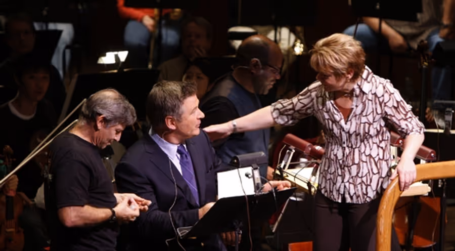 Photo Coverage: Alec Baldwin's NY Philharmonic Rehearsal Image