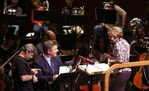 Alec Baldwin and Marin Alsop Photo