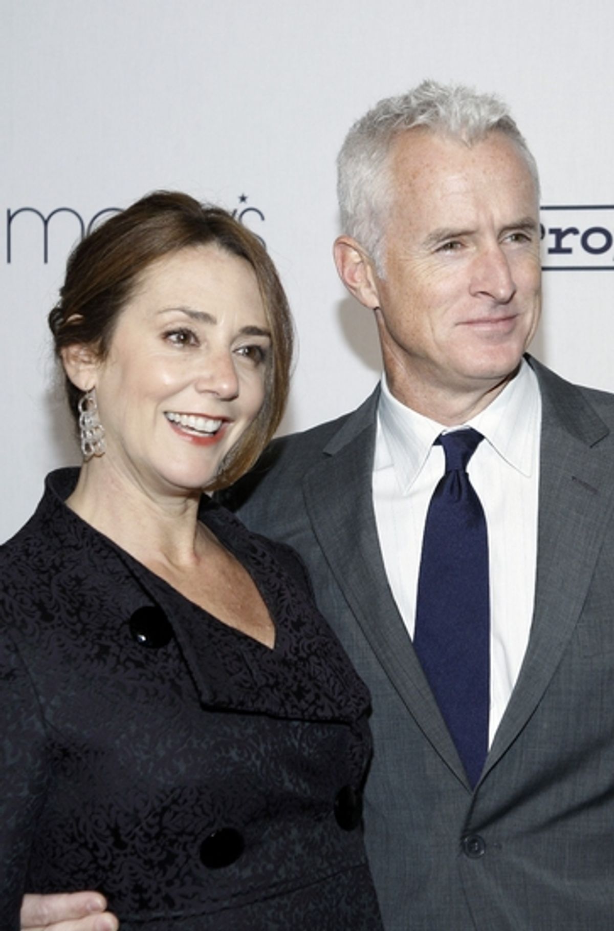Talia Balsam and John Slattery at 