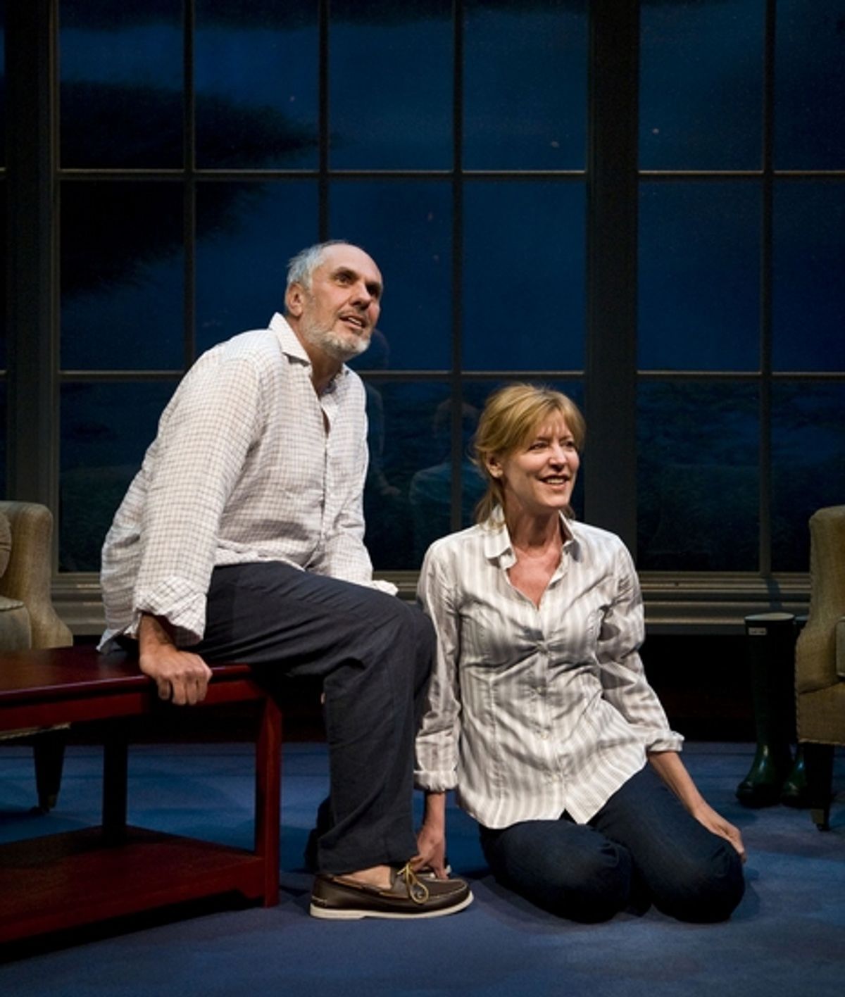 Michael Cristofer and Christine Lahti at 