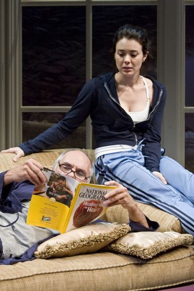 Michael Cristofer and Laura Odeh Photo