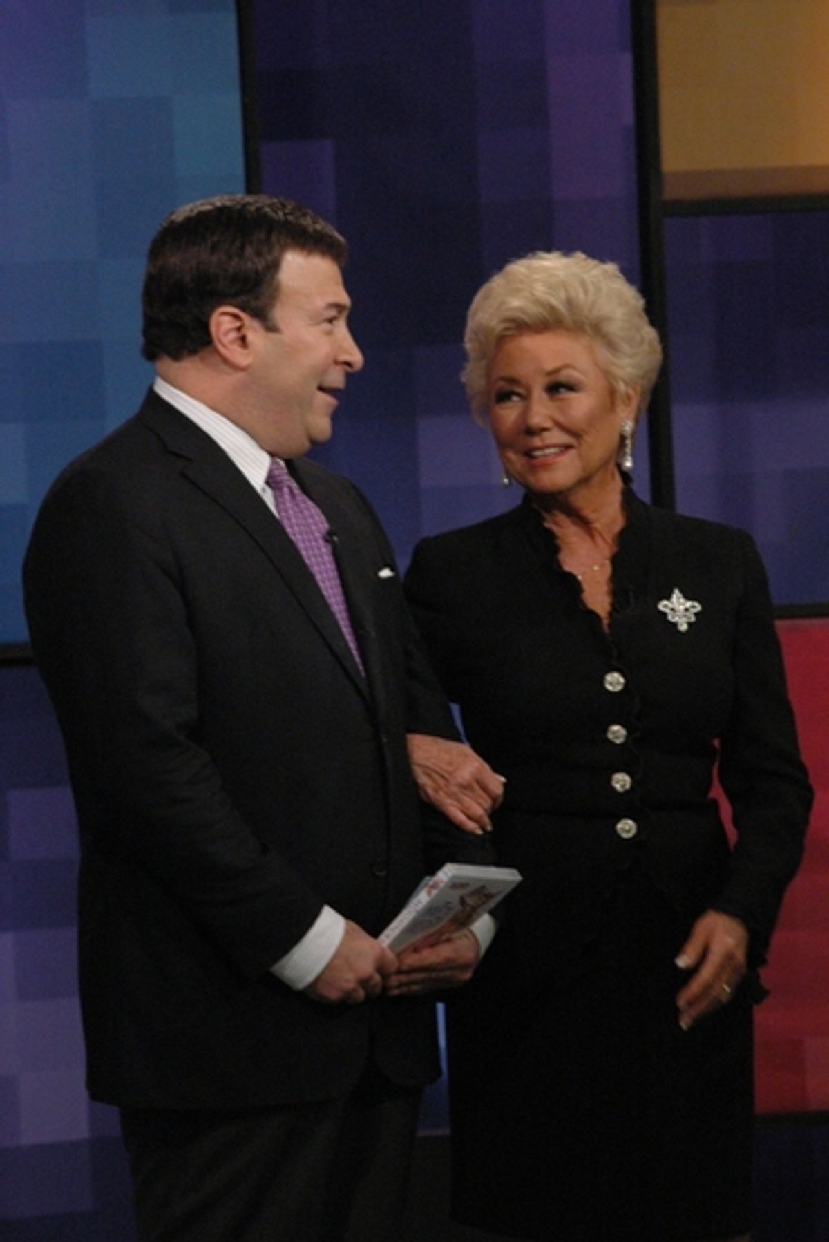 Mark Simone and Mitzi Gaynor at 