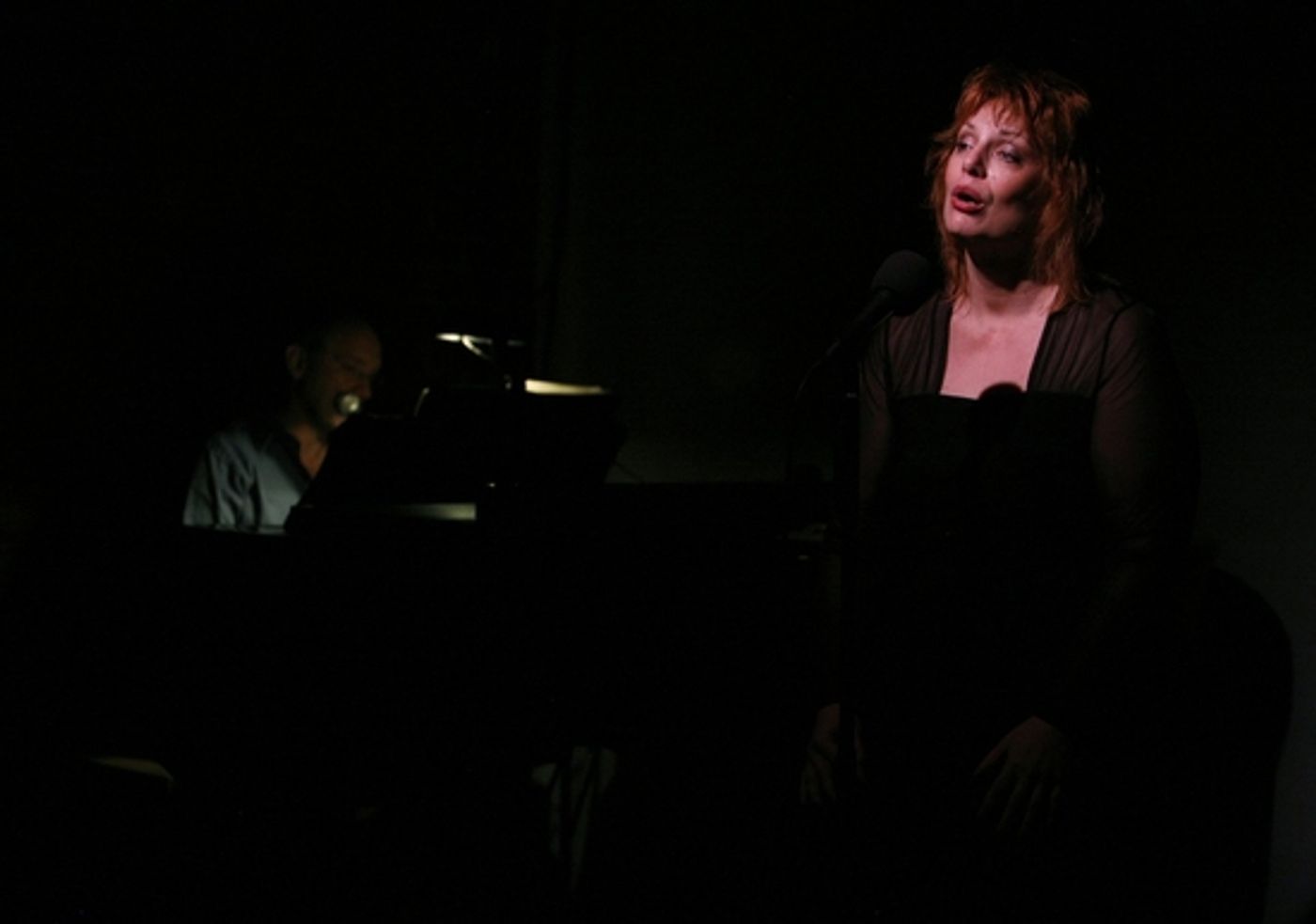 Photo Coverage: Devlin in Rehearsal for 'The Places You Find Love' at Don't Tell Mama  Image