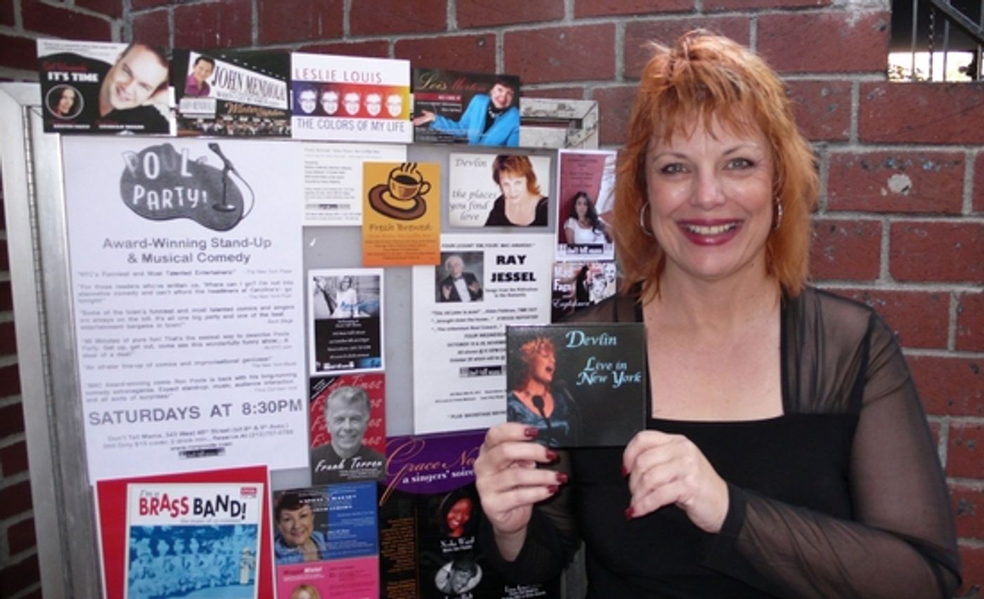 Photo Coverage: Devlin in Rehearsal for 'The Places You Find Love' at Don't Tell Mama  Image