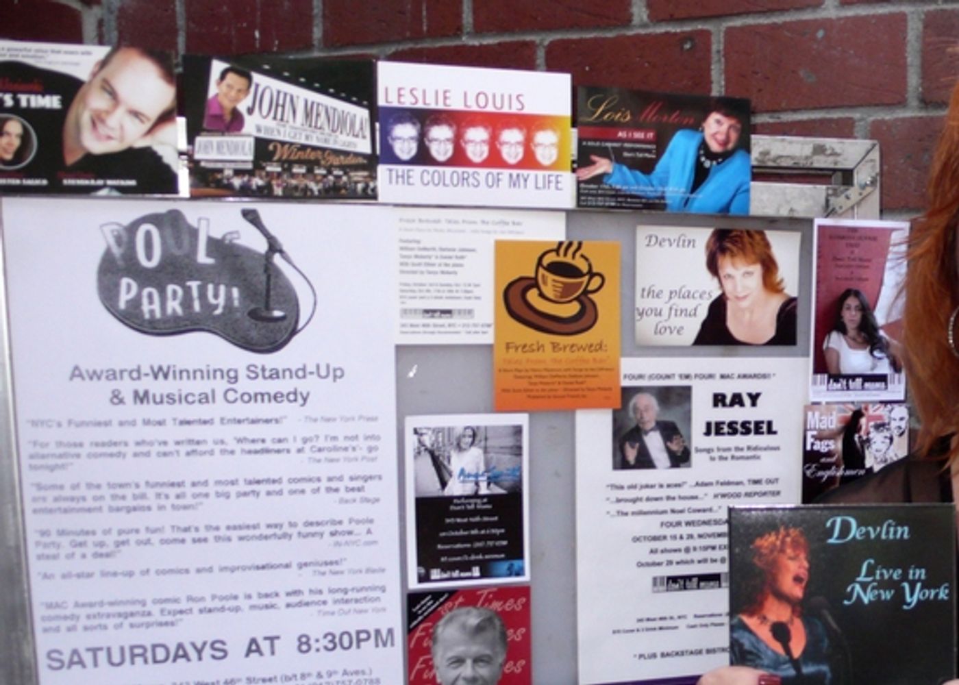 Photo Coverage: Devlin in Rehearsal for 'The Places You Find Love' at Don't Tell Mama  Image