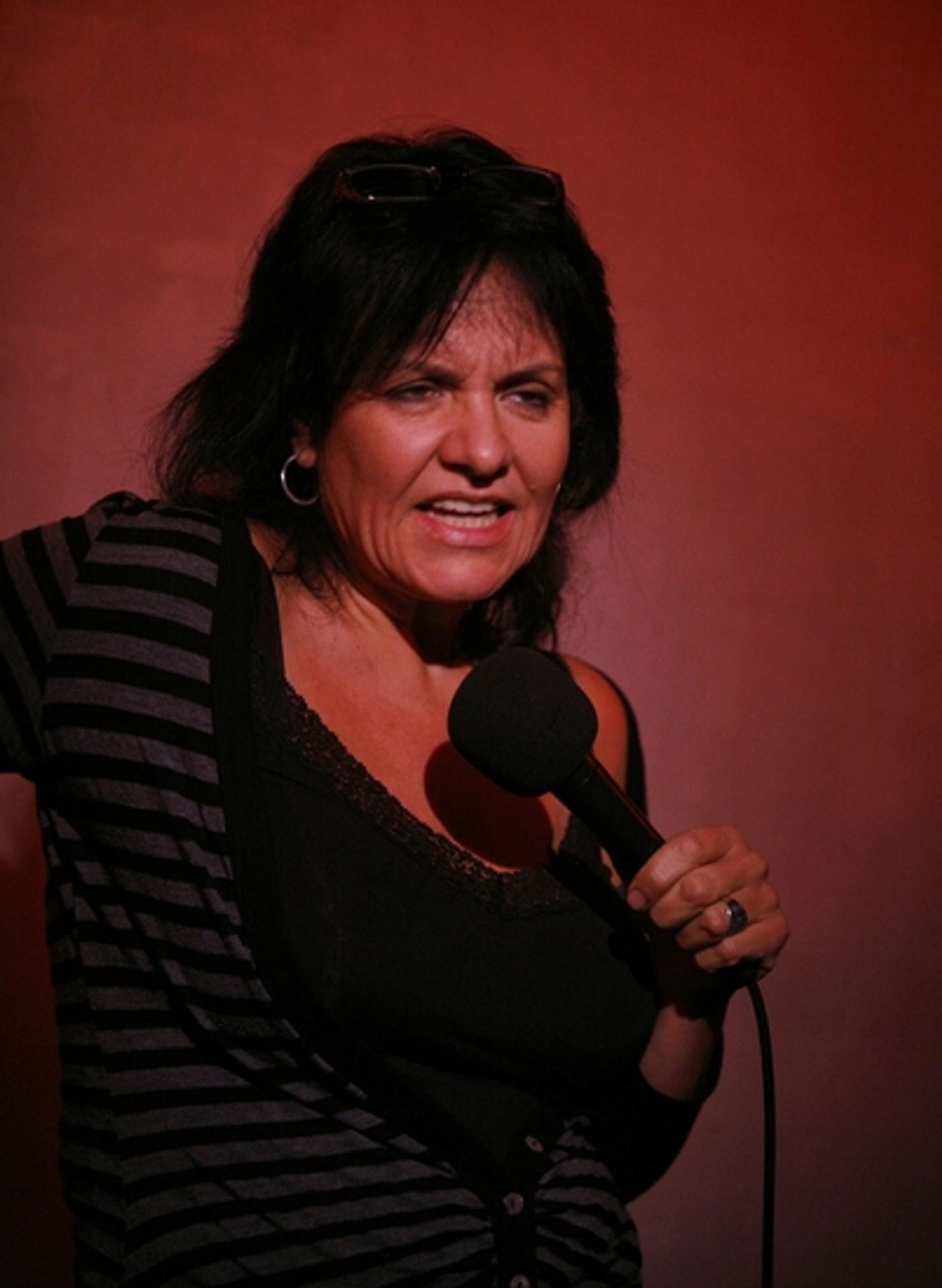 Photo Coverage: Devlin in Rehearsal for 'The Places You Find Love' at Don't Tell Mama  Image