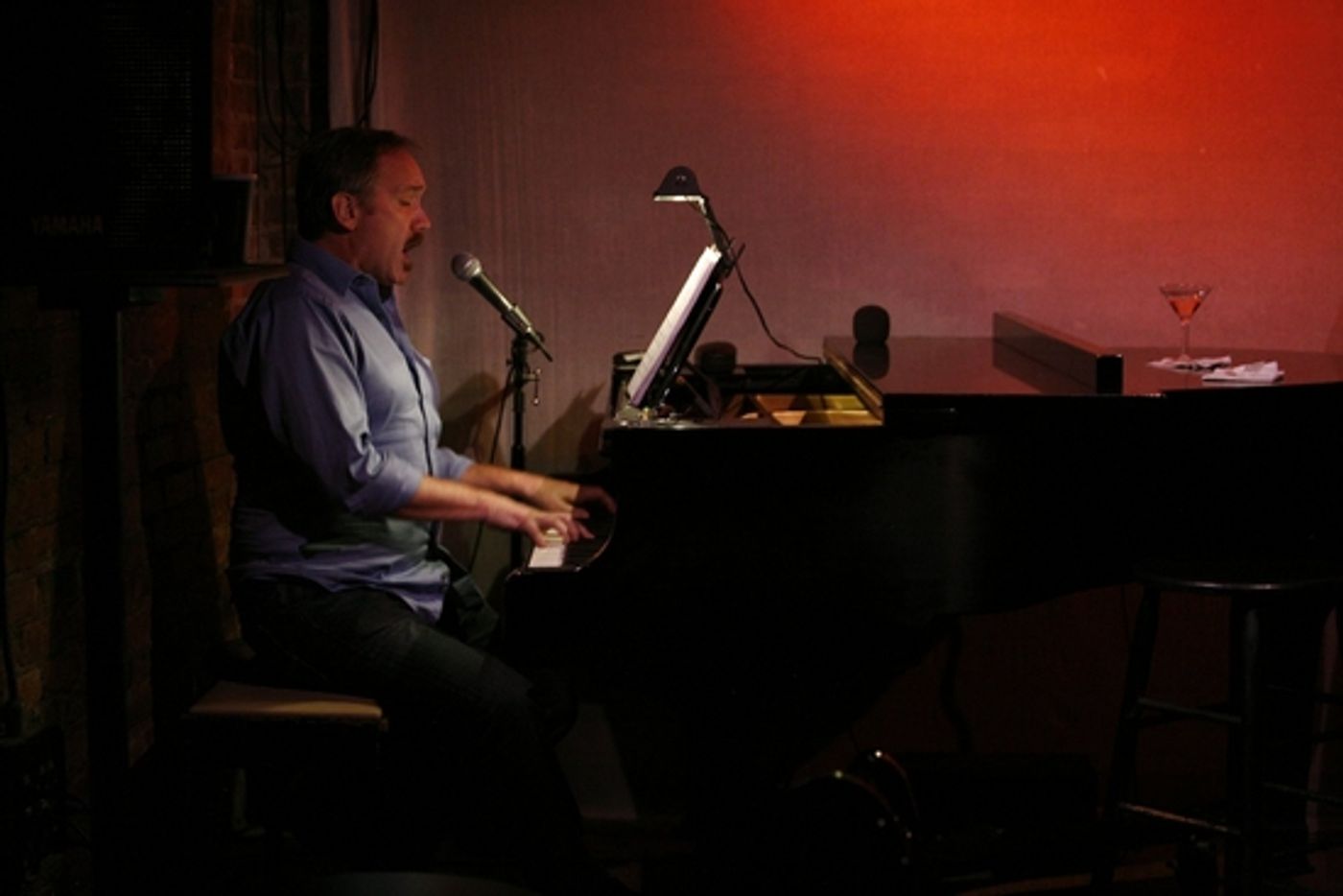 Photo Coverage: Devlin in Rehearsal for 'The Places You Find Love' at Don't Tell Mama  Image