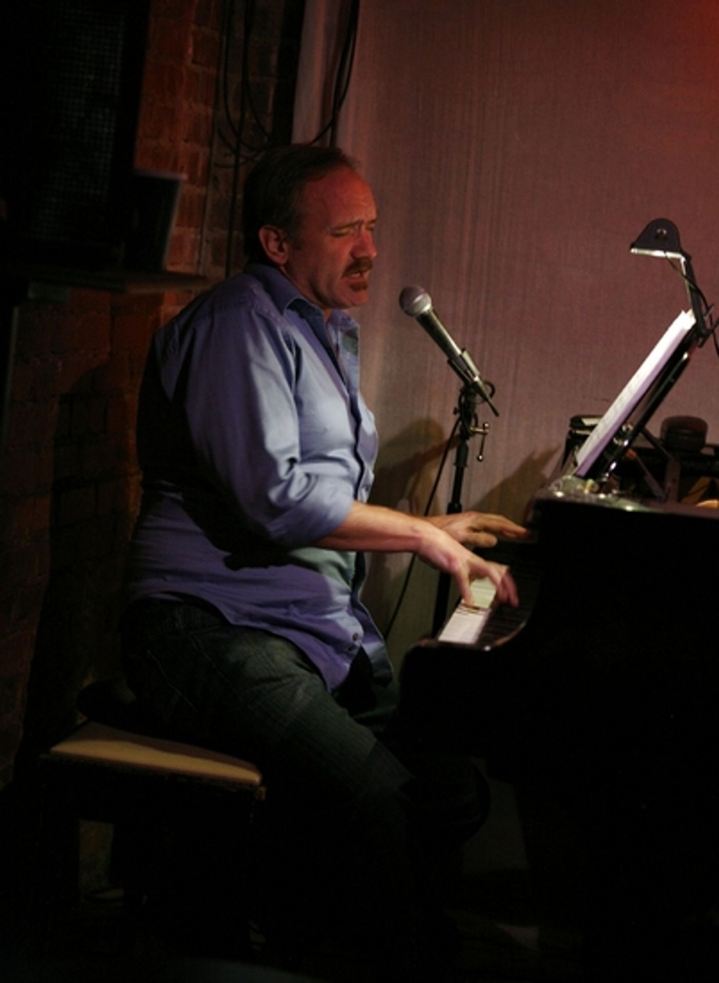 Photo Coverage: Devlin in Rehearsal for 'The Places You Find Love' at Don't Tell Mama  Image