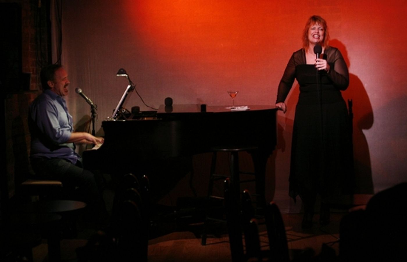 Photo Coverage: Devlin in Rehearsal for 'The Places You Find Love' at Don't Tell Mama  Image