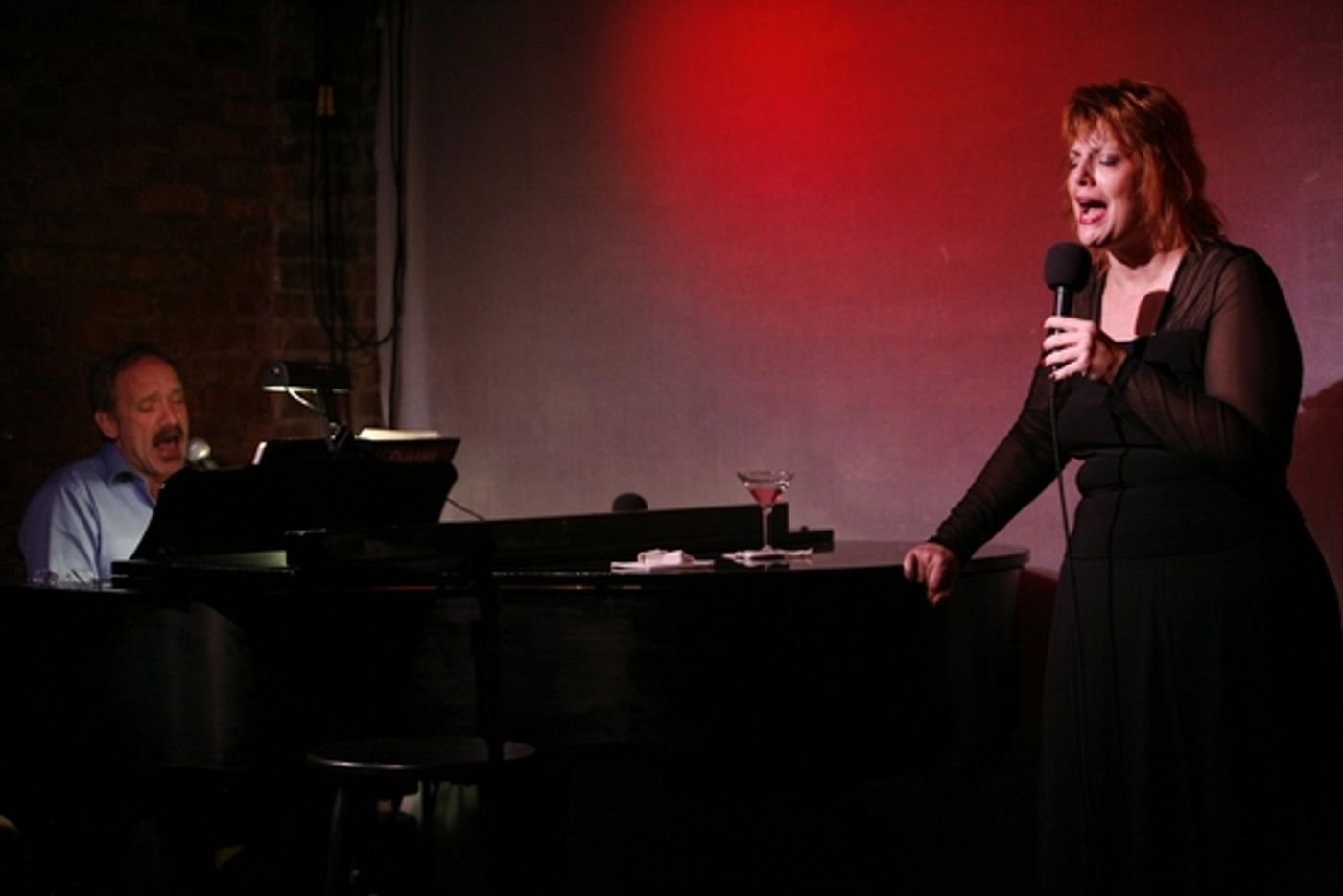 Photo Coverage: Devlin in Rehearsal for 'The Places You Find Love' at Don't Tell Mama  Image