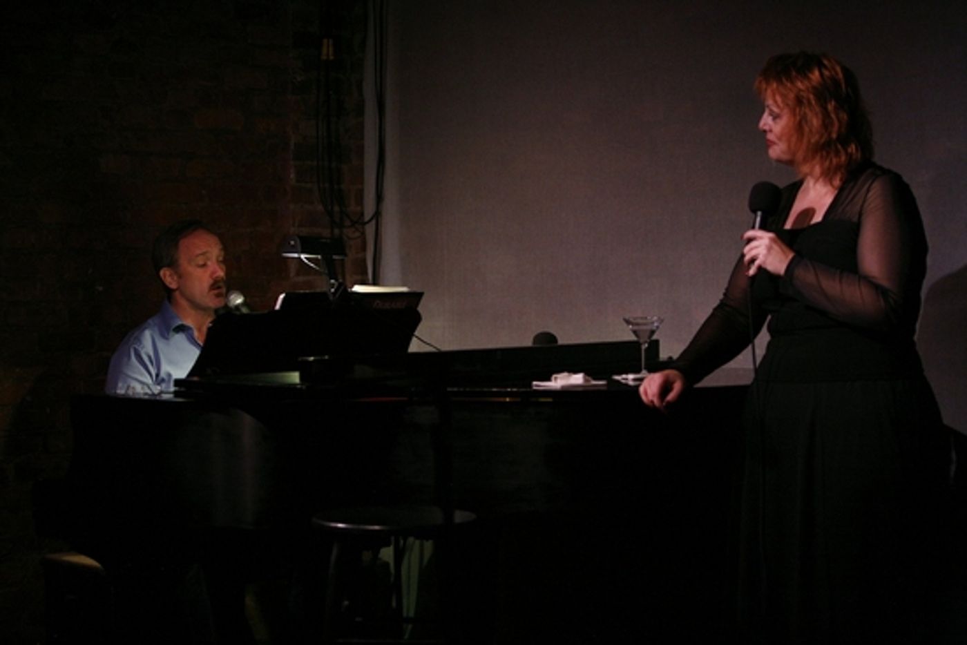 Photo Coverage: Devlin in Rehearsal for 'The Places You Find Love' at Don't Tell Mama  Image