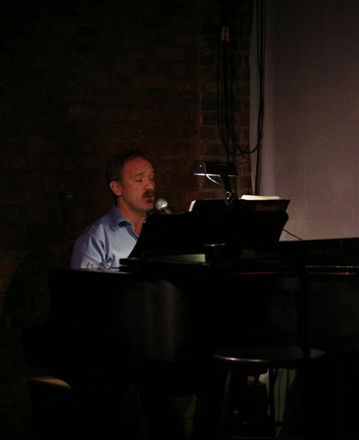 Photo Coverage: Devlin in Rehearsal for 'The Places You Find Love' at Don't Tell Mama  Image