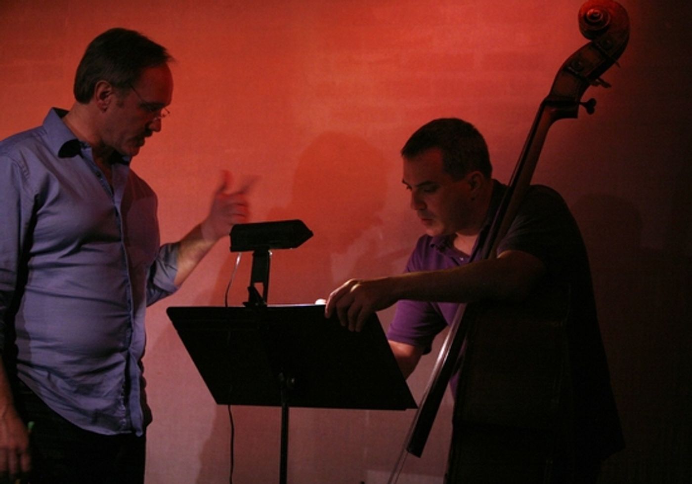 Photo Coverage: Devlin in Rehearsal for 'The Places You Find Love' at Don't Tell Mama  Image