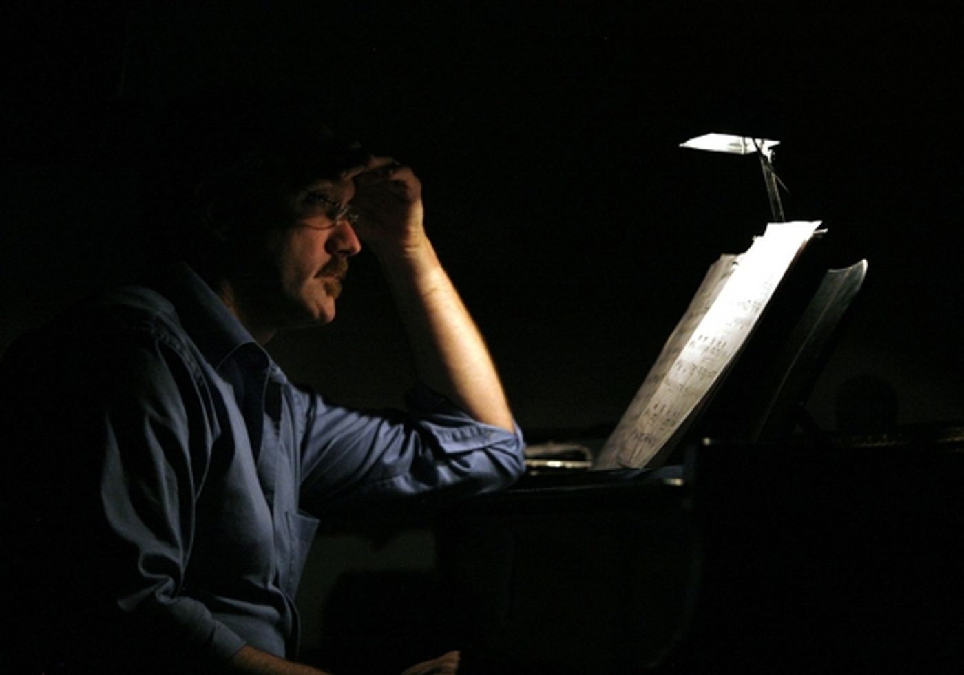 Photo Coverage: Devlin in Rehearsal for 'The Places You Find Love' at Don't Tell Mama  Image