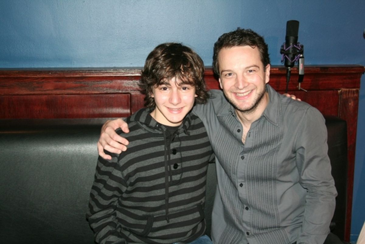 Aaron Simon Gross and Euan Morton at 