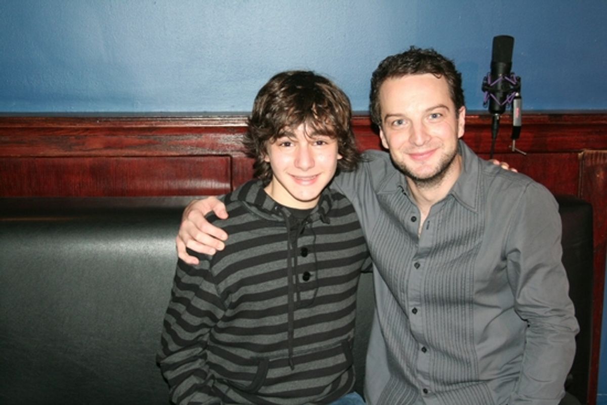 Aaron Simon Gross and Euan Morton at 