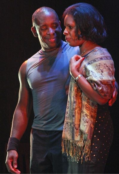 Kahlil Ashanti and Pamela Williams
 Photo