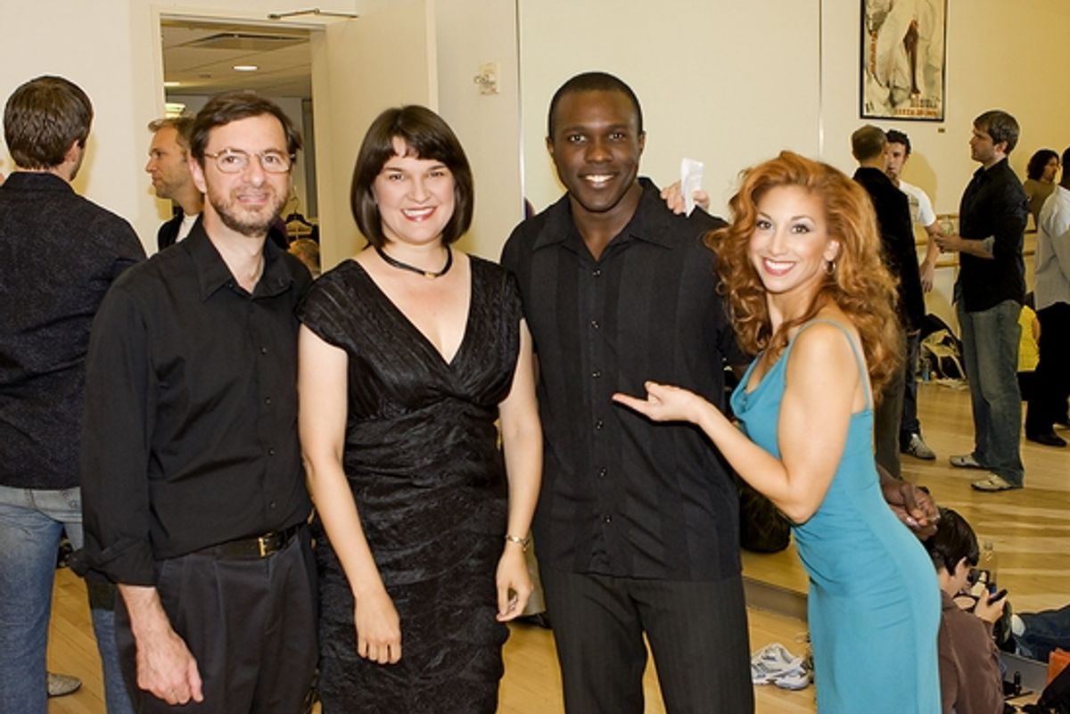 Bruce Doctor, Cathy Venable, Joshua Henry and Lorin Latarro at 