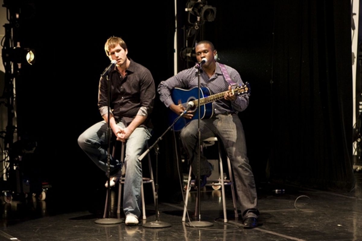 Aaron Ramey and Joshua Henry at 