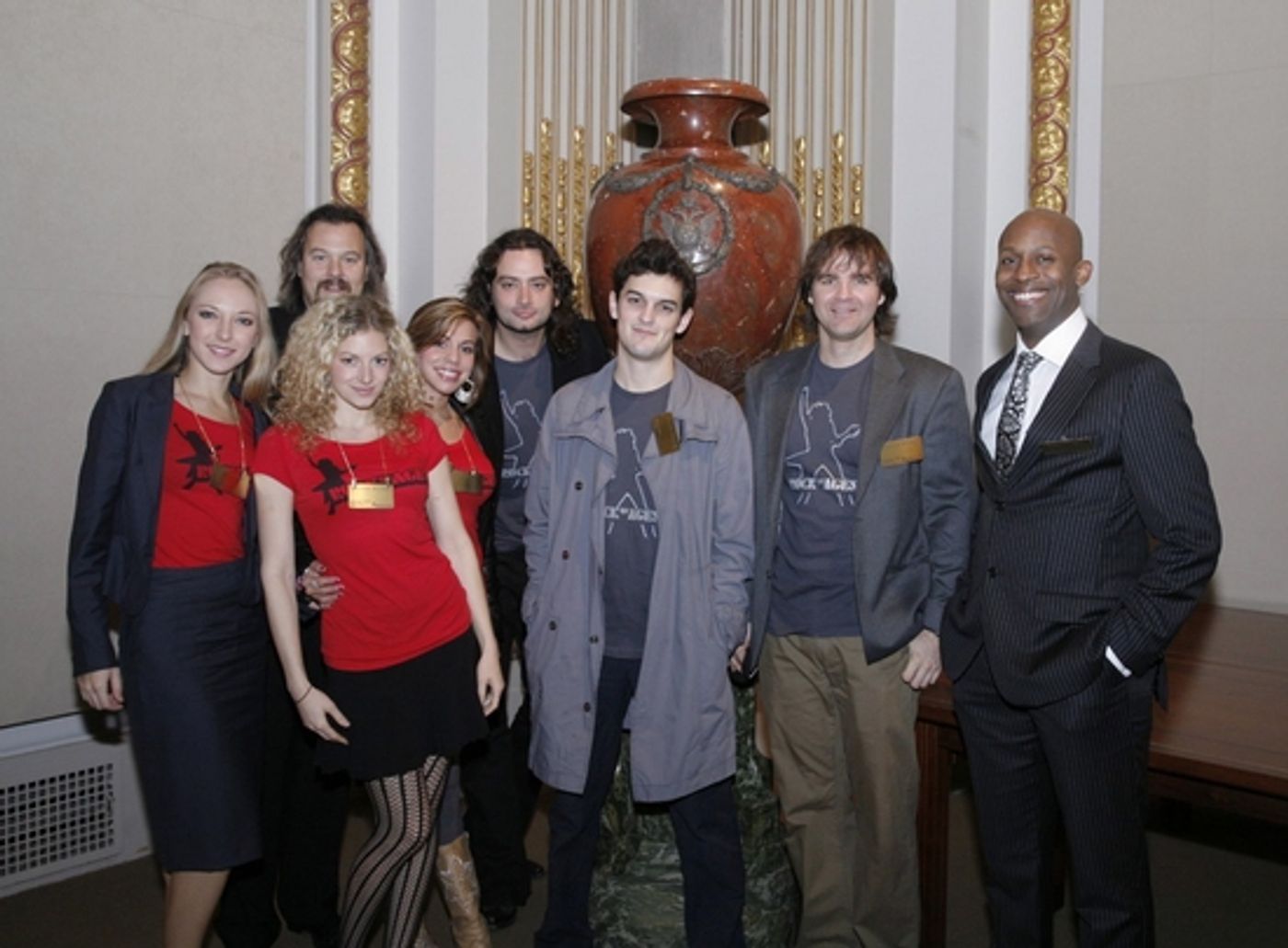 Photo Flash: ROCK OF AGES Cast Rings NYSE Opening Bell  Image