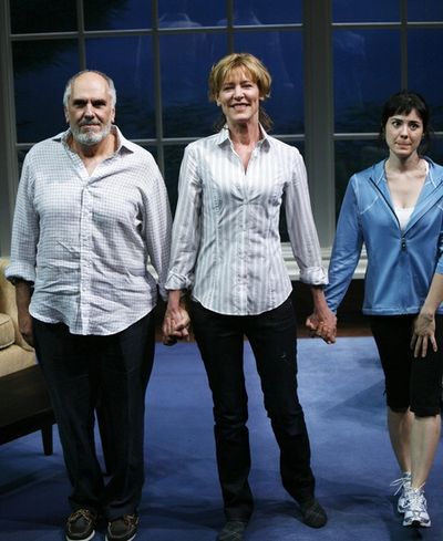 Michael Cristofer, Christine Lahti and Laura Odeh Photo