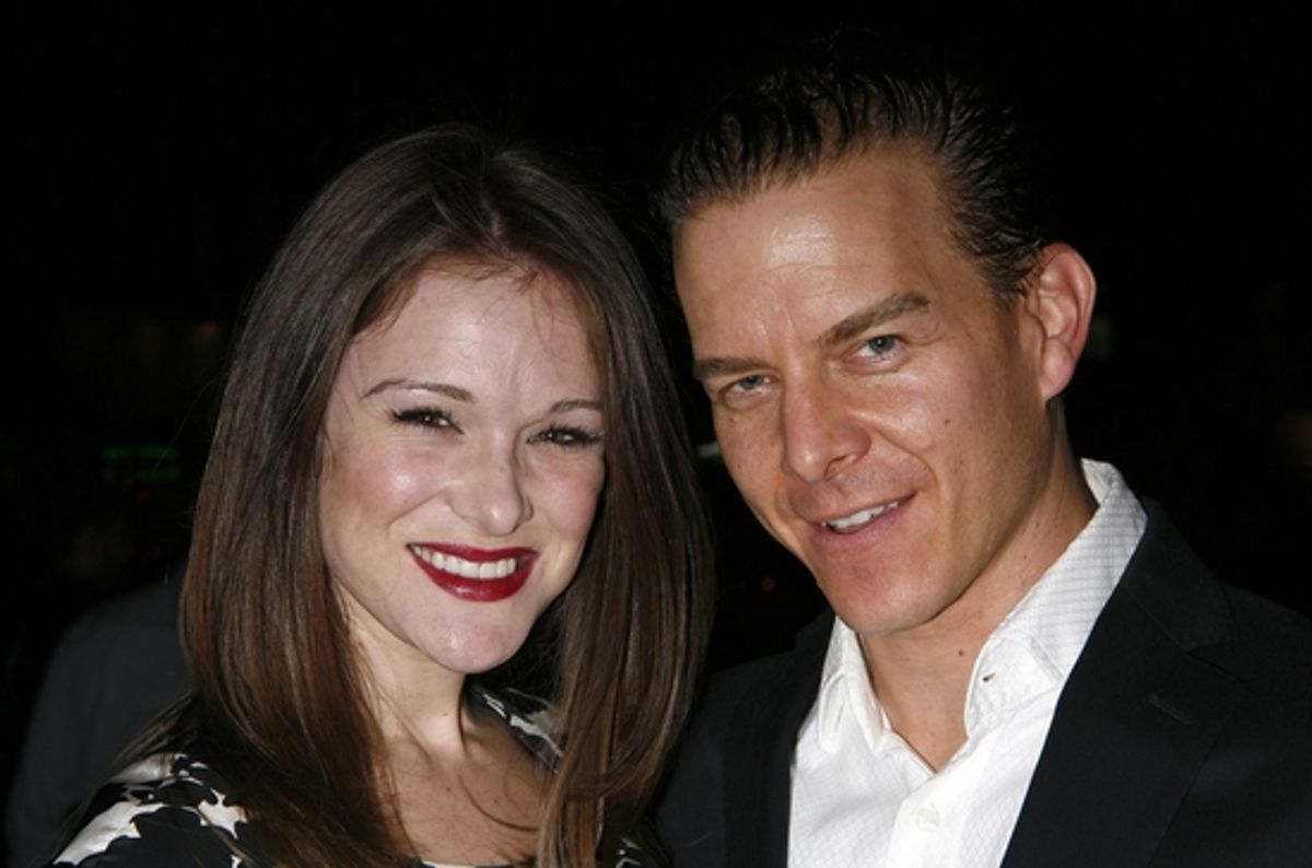 Melissa Hoff and Christian Hoff

 at 