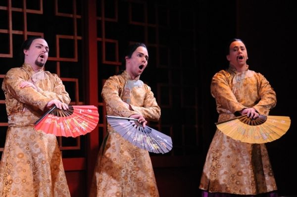 Chad Armstrong, Ubaldo Feliciano-Hernandez & Michael Boley as Ping, Pang & Pong

 Photo