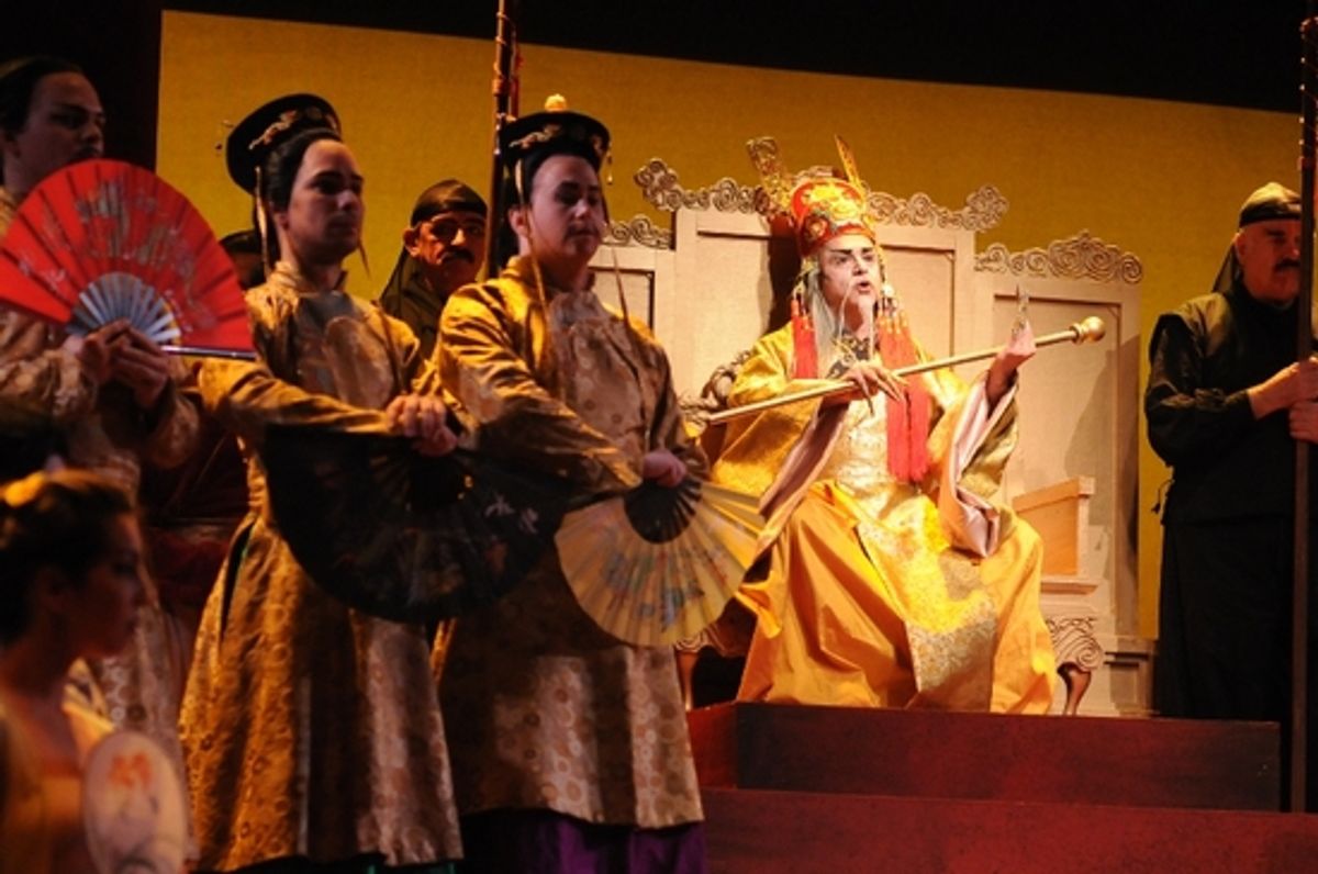 Anthony Laciura as The Emperor with The Royal Court

 at 