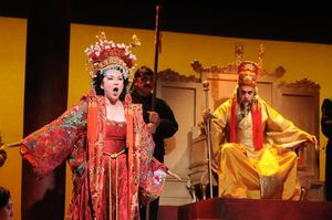 Irina Rindzuner as Turandot & Anthony Laciura as The Emperor
@ BroadwayWorld Irina Rindzuner as Turandot & Anthony Laciura as The Emperor
Photo