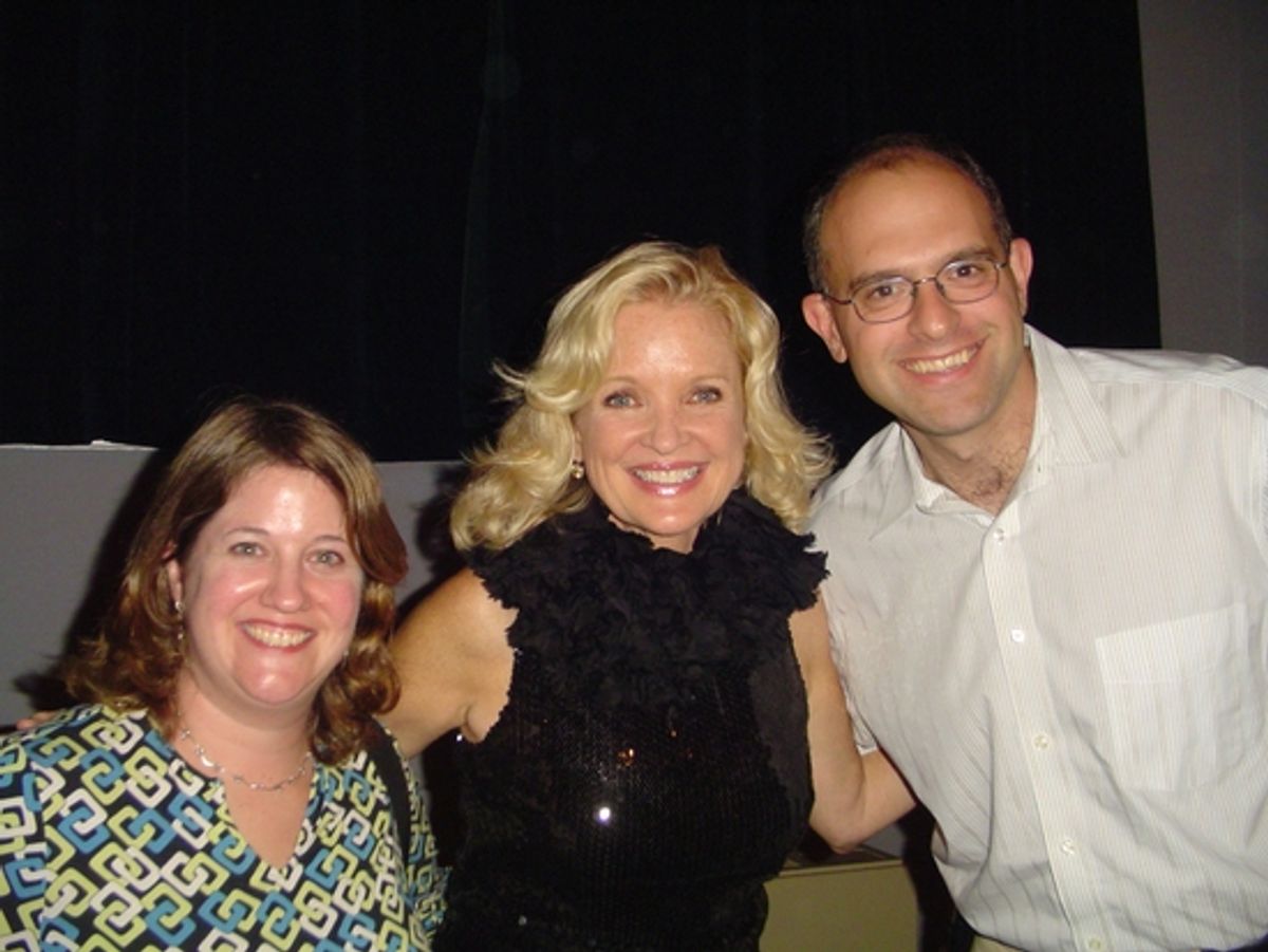 Leslie Abramowitz, Christine Ebersole and Andy Abramowitz at Landmark's Season Debuts With Sold Out Christine Ebersole Concert