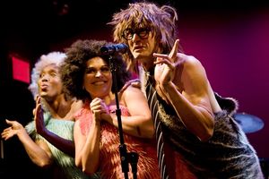 Francesca Harper, Katrina Yaukey and Chad Schiro
 Photo