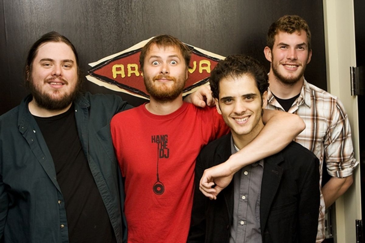 Tim Lappin, Chris Dreyer, Joe Nero and Scott Taylor of 'Goodbye Picasso'

 at 