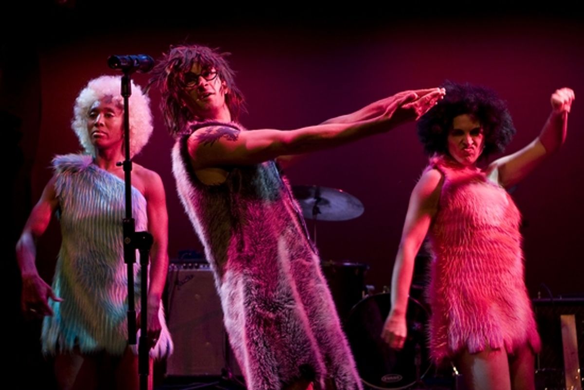 Francesca Harper, Katrina Yaukey and Chad Schiro at 