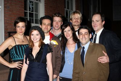 Rebecca Henderson, Dreama Walker, David Ross, Jesse Hooker, Carrie Shaltz, Alex Kilgo Photo