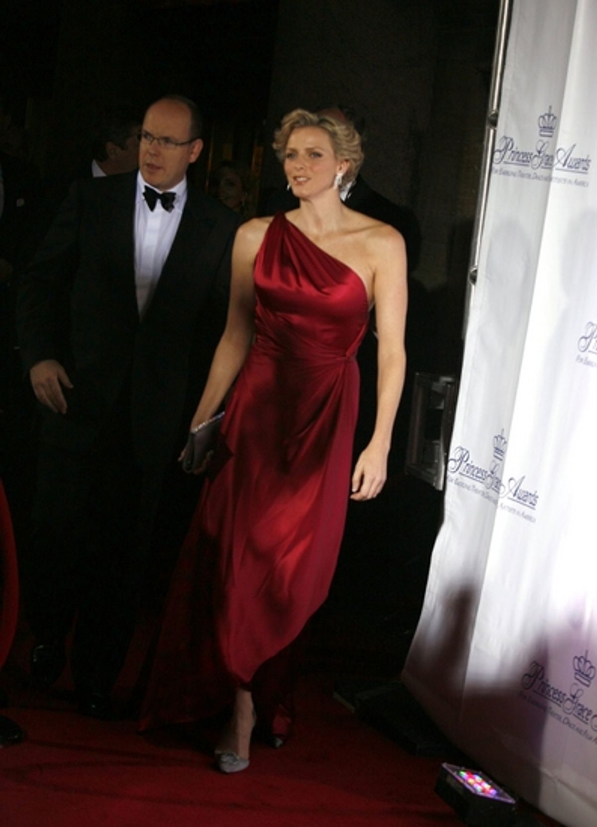 Prince Albert II of Monaco and Charlene Wittstock

 at 