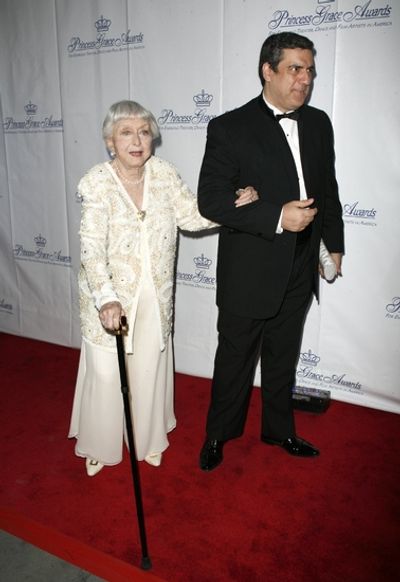 Celeste Holm and Frank Basile
 Photo