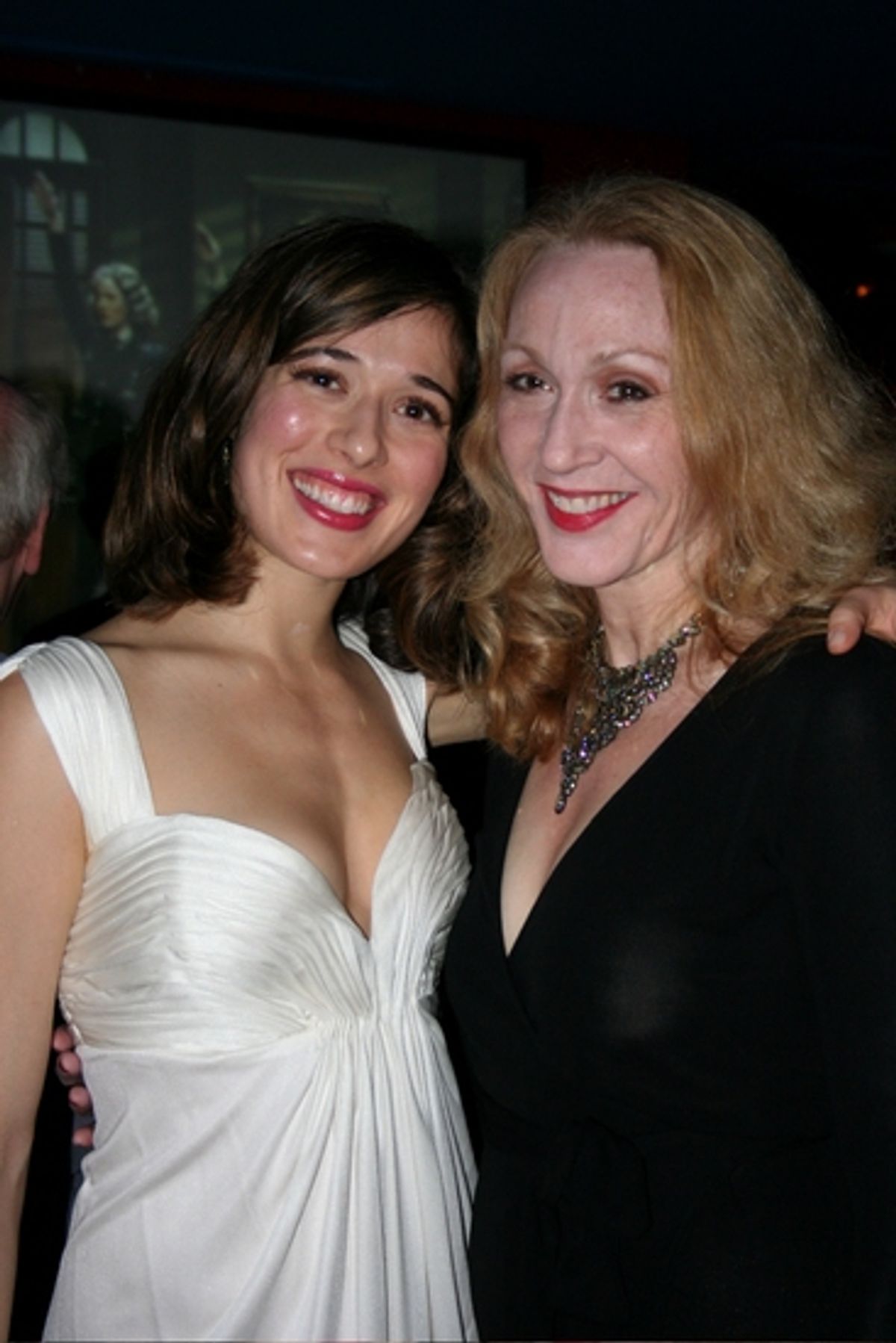 Marina Squerciati and Jan Maxwell at 