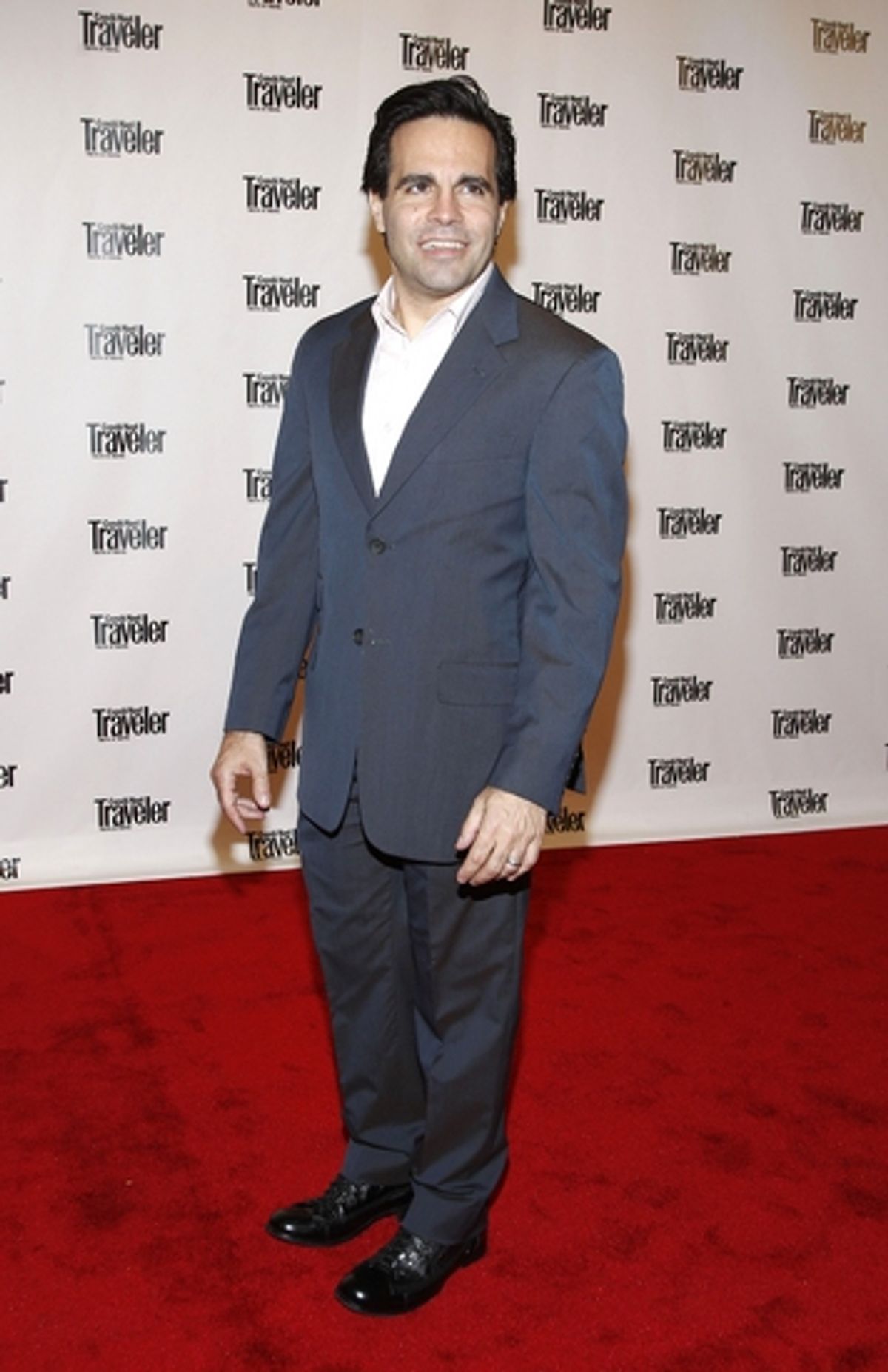 Mario Cantone at Conde Nast Traveler Celebration Red Carpet