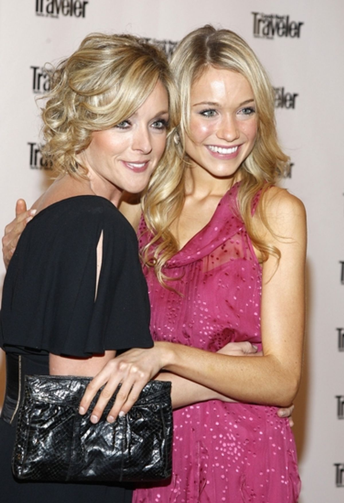 Jane Krakowski and Katrina Bowden at Conde Nast Traveler Celebration Red Carpet