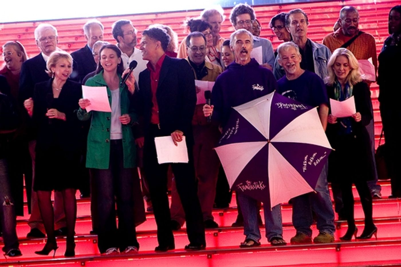 Photo Coverage: Inaugural Lighting of the New TKTS Booth Photo Coverage: Inaugural Lighting of the New TKTS Booth Image