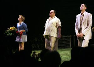 Danielle Ferland, Jordan Gelber and Damian Young

 Photo