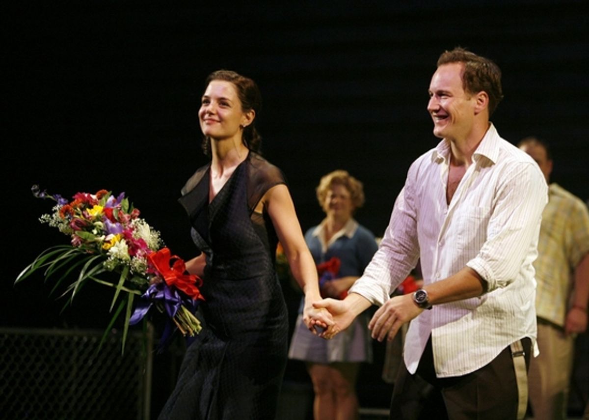 Katie Holmes and Patrick Wilson
 at 