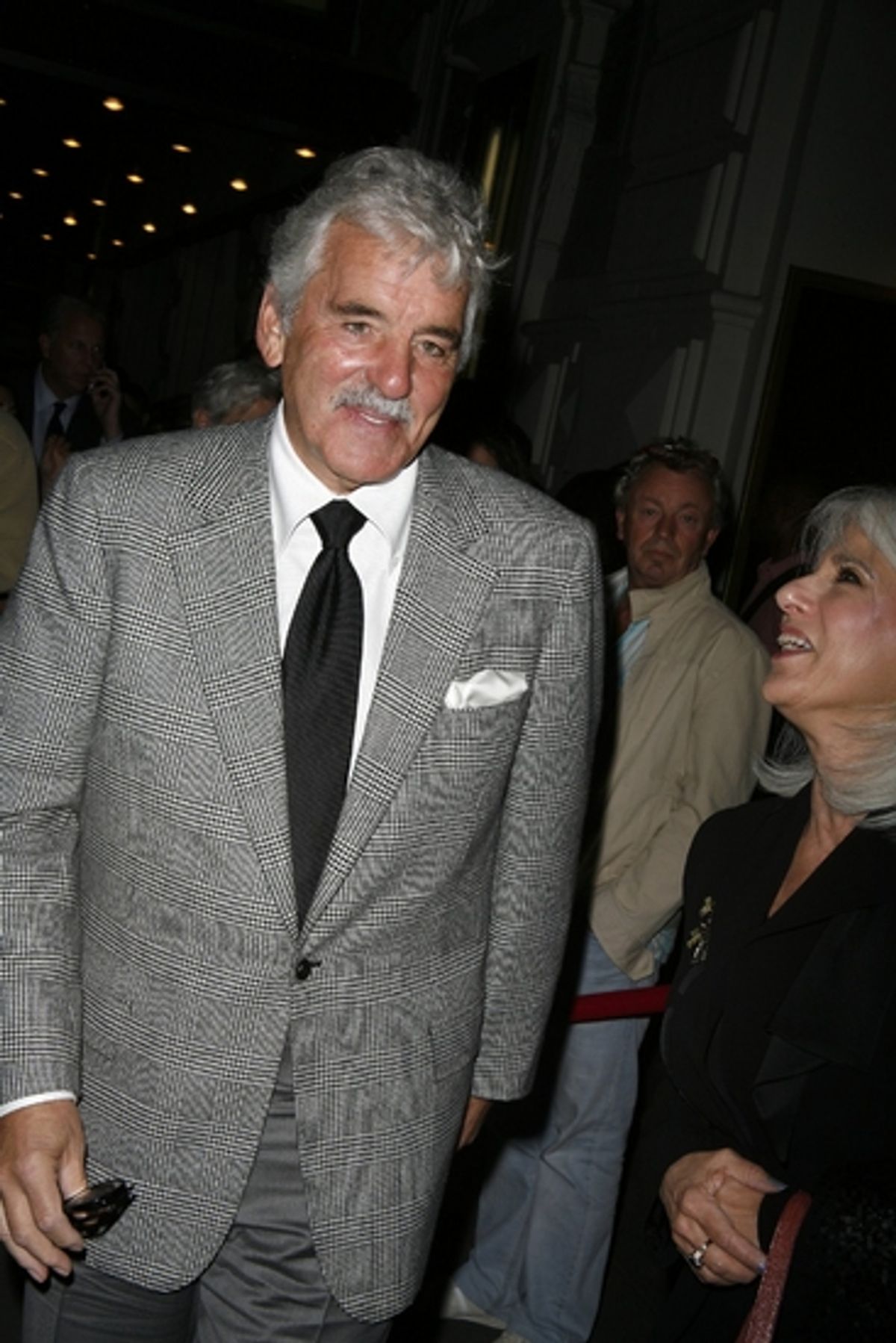 Dennis Farina and Jamie DeRoy

 at 