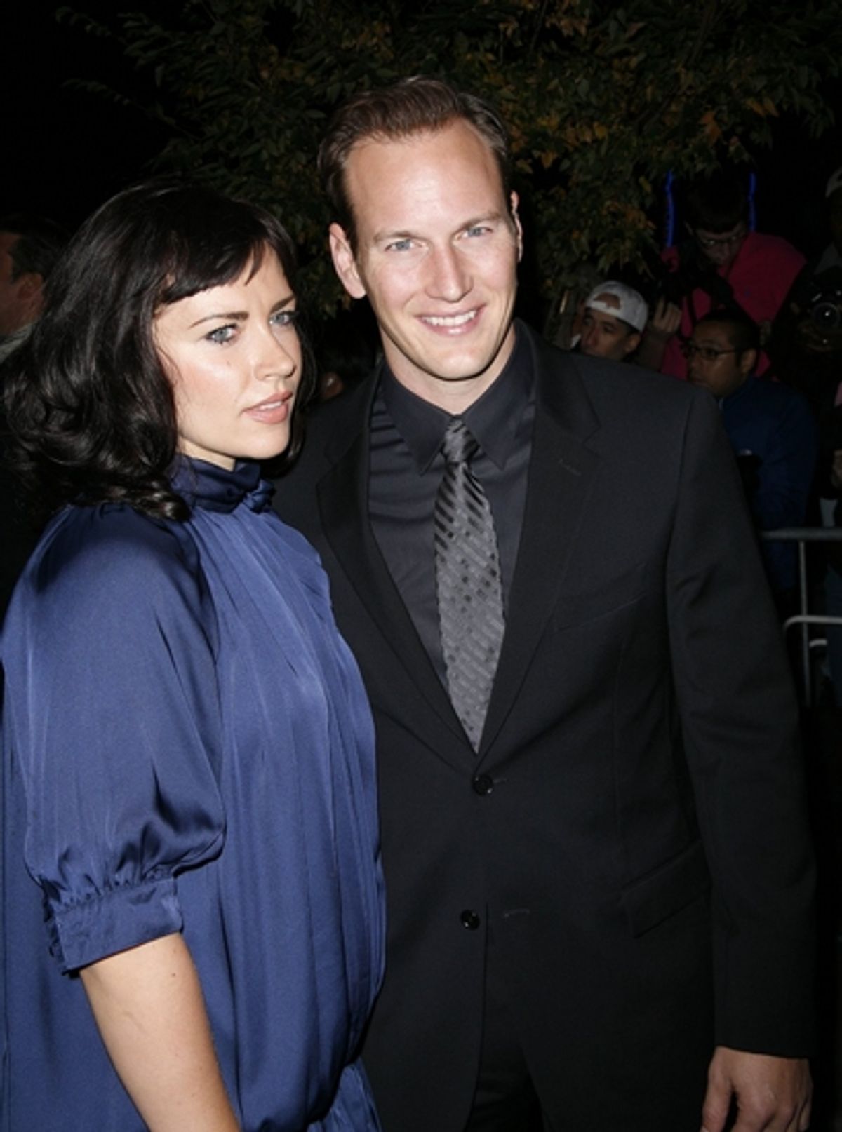 Patrick Wilson and Dagmara Dominczyk at 