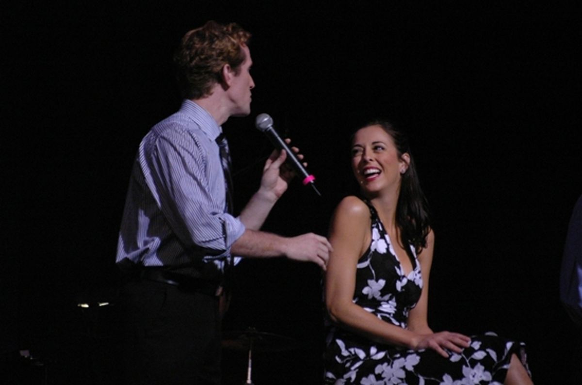 Jeffry Denman and Erin Denman at 4th Annual Broadway Cabaret Festival at Town Hall: Lerner & Loewe Tribute