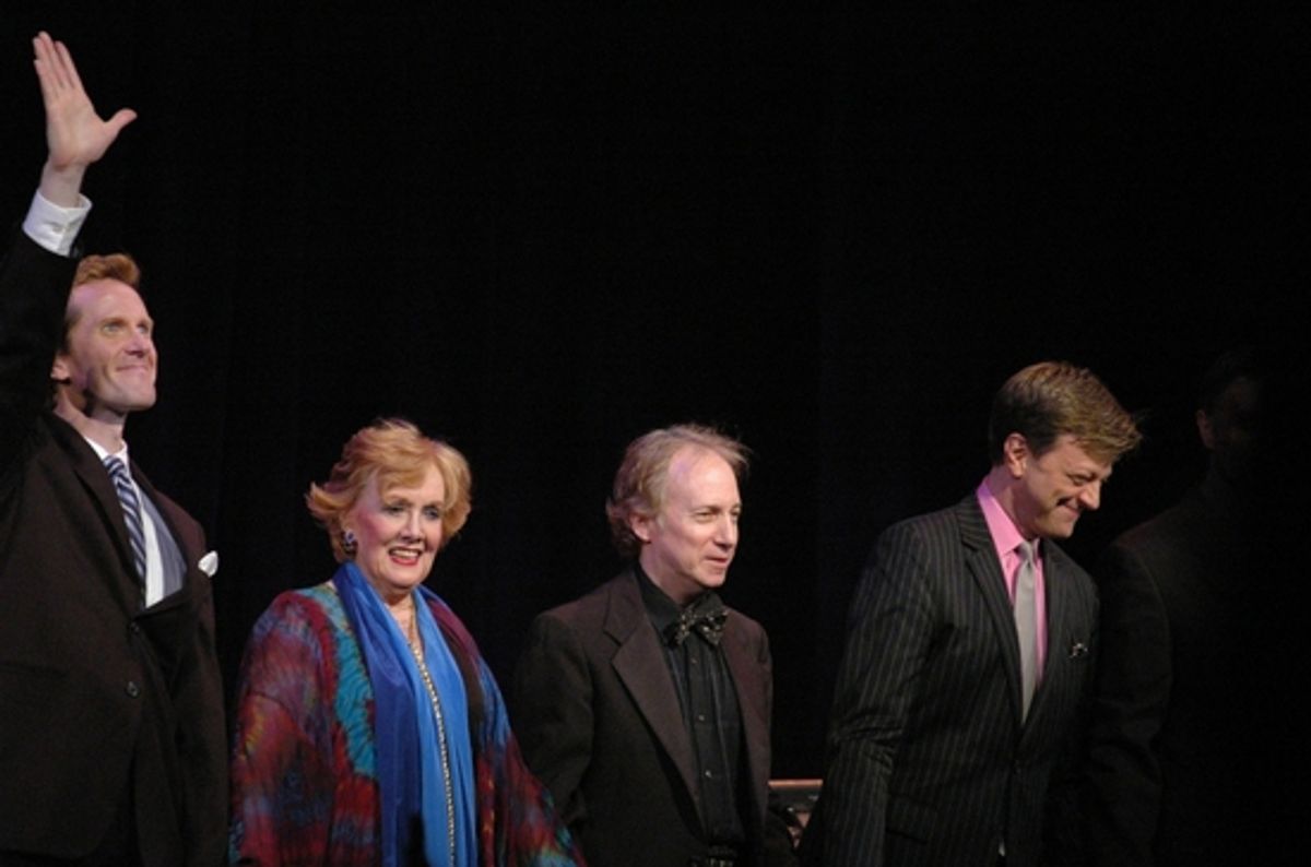 Jeffry Denman, Marni Nixon, Scott Siegel, Jim Caruso

 at 