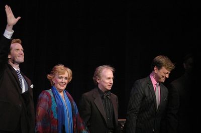 Jeffry Denman, Marni Nixon, Scott Siegel, Jim Caruso

 Photo