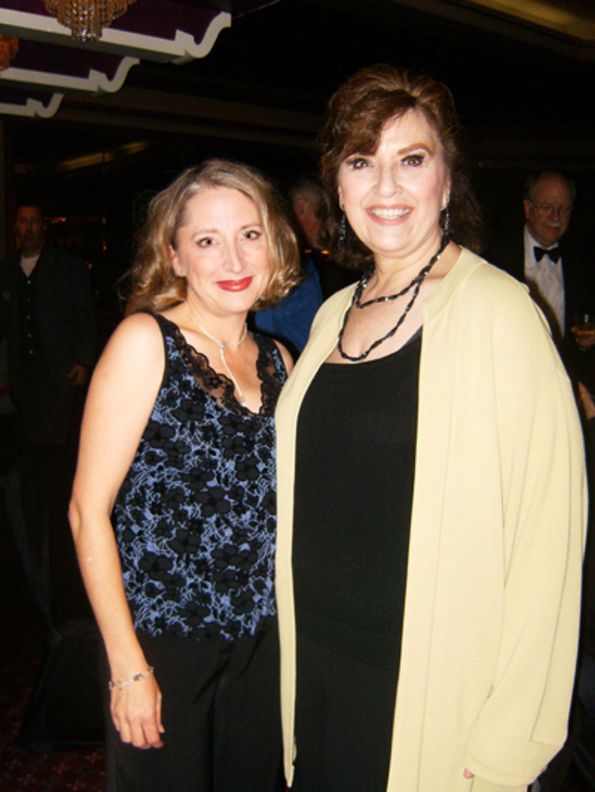 Kelly Anne Clark, who stars as 'Madame Branislowski' and Marilynn Bogetich, who stars as 'Mother Burnside'

 at 