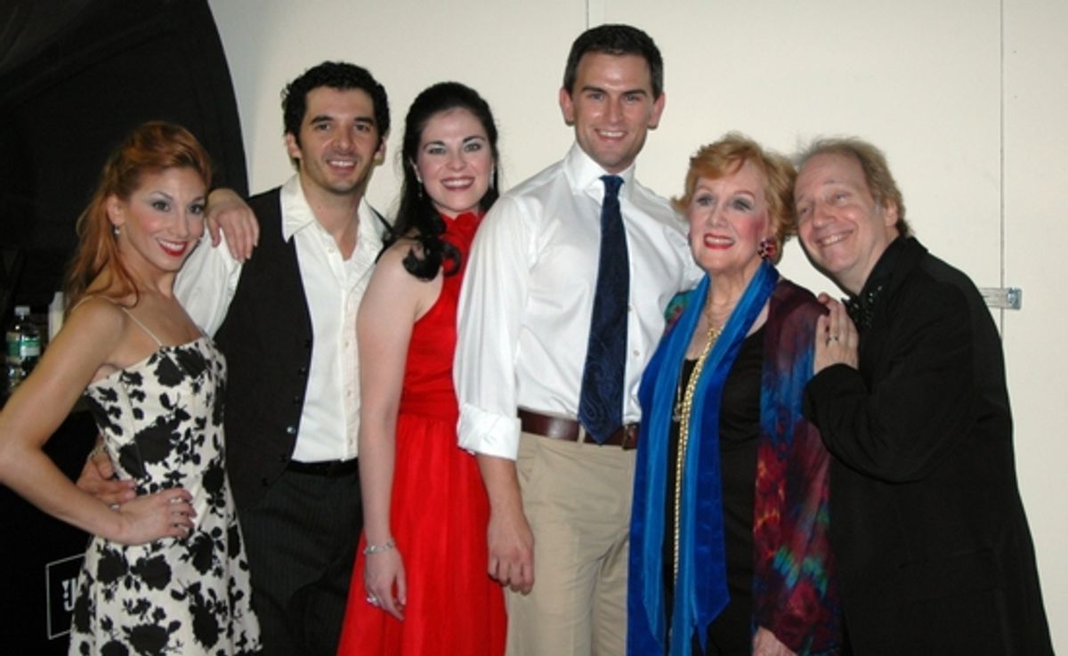 Lorin Latarro, Kevin Worley, Sarah Jane McMahon, Daniel Reichard, Marni Nixon, Scott Siegel

 at 