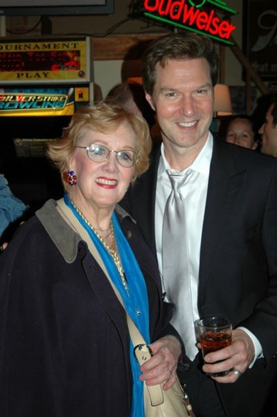 Marni Nixon and Ron Bohmer

 Photo